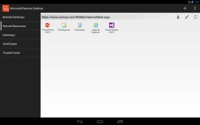 Microsoft Remote Desktop para Android y iOS